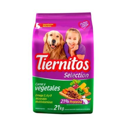 Tiernitos Carne Y Vegetales X 21 Kg