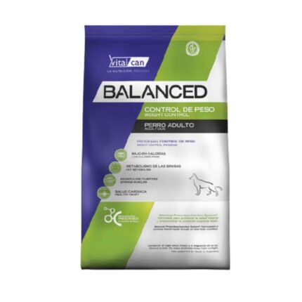 Vitalcan Balanced Weight Control All Ages X 3 Kg
