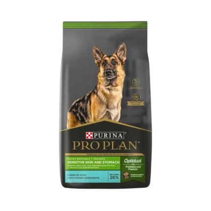 Pro Plan Sensitive Skin And Stomach Razas Medianas y Grandes X 3 Kg