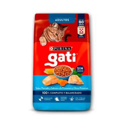 Gati Pescado Y Salmon X 15 Kg