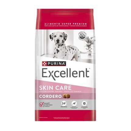Excellent Perros Adultos Piel Sensible con Cordero x 3 Kg