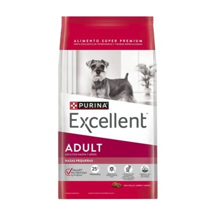 Excellent Perros Adultos hasta 7 Años Razas Pequeñas x 3 Kg