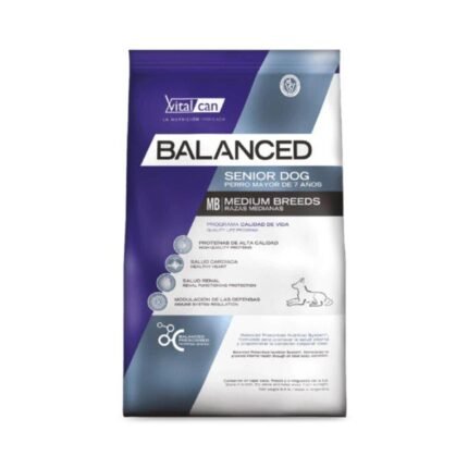 Vitalcan Balanced Senior Raza Mediana X 12 Kg