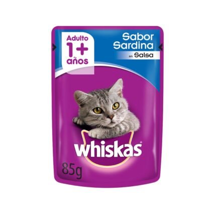 Whiskas Pouch Sardina X 85 Grs