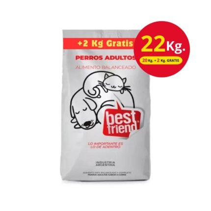 Alimento Best Friend Perro Adulto X 20 Kg + 2 Kg Gratis