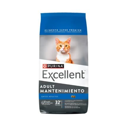 Excellent Gatos Adultos con Pollo, Carne y Arroz x 15 Kg